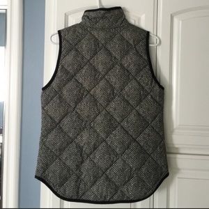 J. Crew Herringbone vest